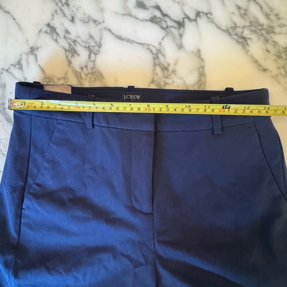 NWT J Crew Factory Kallie straight-leg pant Size 6 Navy - Picture 6 of 7